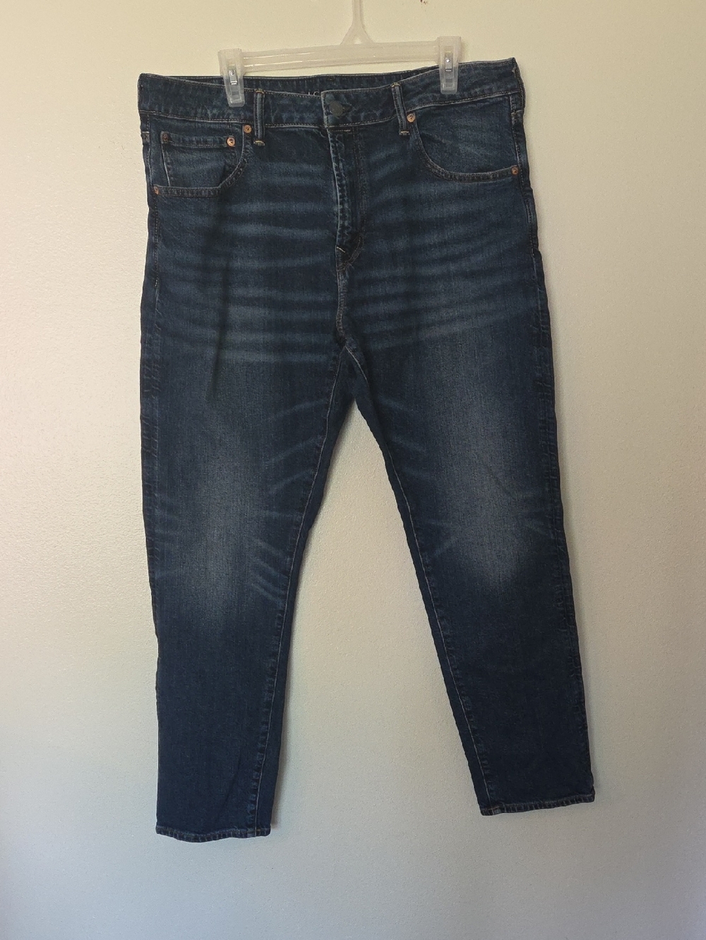 American Eagle Outfitters Dark Blue Slim Straight Jeans